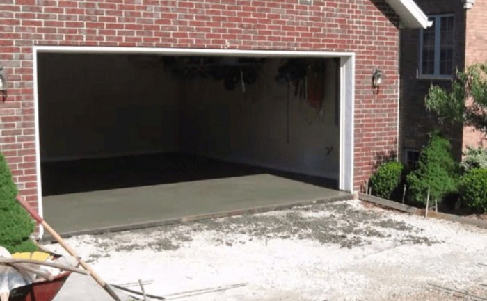 Бетон для гаража – как выбрать бетон и залить пол